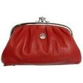 Sac & Bagage sur Grenoble : Porte-monnaie Hexagona Porte-monnaie en cuir ref 32010 Rouge 16*9*4 cm