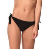 Maillots de bain Luna Splendida Bas maillot de bain &agrave; nouettes Blue Sense Splendida Noir
