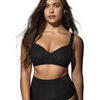 Triangles / Sans armatures Selmark Soutien-gorge triangle sans armatures Curves Noir
