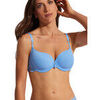 Corbeilles & balconnets Selmark Soutien-gorge pr&eacute;form&eacute; sculptant Matilda Bleu