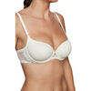 Corbeilles & balconnets Selmark Soutien-gorge pr&eacute;form&eacute; sculptant AGATHA MARIAGE Blanc