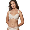 Minimiseurs Selmark Soutien-gorge minimiseur armatur&eacute; AGATHA Beige Grenoble