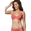 Minimiseurs Selmark Soutien-gorge minimiseur armatur&eacute; AGATHA Orange