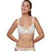 Emboitants Selmark Soutien-gorge embo&icirc;tant AGATHA MARIAGE Blanc