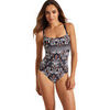 Maillots de bain Selmark Maillot de bain une pi&egrave;ce pr&eacute;form&eacute; VENECIA Mare Noir