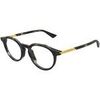 Lunettes de soleil Bottega Veneta BV1263O Cadres Optiques, Noir/Transparent, 48 mm