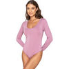 Maillots de corps Luna Splendida Body string manches longues MICRO TOUCH COMFORT Splendida Rose