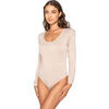 Maillots de corps Luna Splendida Body string manches longues MICRO TOUCH COMFORT Splendida Beige