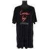 Robe courte Moschino Robe en coton noire