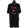 Robes sur Grenoble : Robe courte Moschino Robe en coton noire