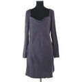 Robe courte Vanessa Bruno Robe en soie grise