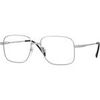 Lunettes de soleil Sferoflex SF2298 Cadres Optiques, Argent, 55 mm Argent&eacute;