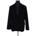Veste Longchamp Blazer en coton noir