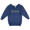 Pull Guess - Pull &agrave; perles - marine Bleu