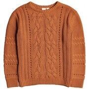 Pull Roxy - Pull en maille tress&eacute;e - brique Orange