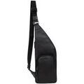 Sac & Bagage sur Grenoble : Sac Bandouliere Hexagona Sac monobretelle en cuir Ref 59586 Noir 1