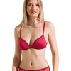 Triangles / Sans armatures Lisca Soutien-gorge triangle pr&eacute;form&eacute; sans armatures Honey Rouge