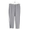 Pantalon Miu Miu Pantalon droit en coton bleu