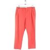 Pantalon Herm&egrave;s Paris Pantalon droit en coton rouge Rouge