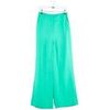 Pantalon S&eacute;zane Pantalon large en coton vert Vert