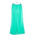 Pantalon S&eacute;zane Pantalon large en coton vert Vert Grenoble