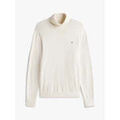 Pull Tommy Hilfiger Pull col roul&eacute; beige en cachemire Beige