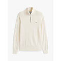 Pull Tommy Hilfiger Pull camionneur beige en cachemire