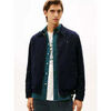 Blouson Tommy Hilfiger Blouson marine r&eacute;versible en velours Bleu