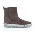 Bottines Gabor Bottine en cuir &agrave; talon compens&eacute; Gris
