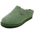Chaussons / Pantoufles sur Grenoble : Chaussons Le Tirolesi Femme Mule, Feutre de Laine, Semelle Amovible - 583VE