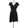Robe courte Maje Robe en soie noire