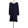Robe courte Des Petits Hauts Robe en coton marine