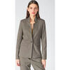 Veste Le Temps des Cerises Veste blazer great marron &agrave; carreaux Marron