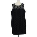 Robe courte Lk Bennett Robe en coton noire