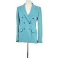 Veste Diane Von Furstenberg Blazer turquoise Grenoble