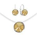 Parures Sc Crystal BS066-SE013-GOSH+SN027-GOSH Argent&eacute; Grenoble