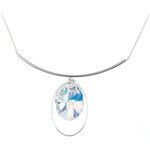 Collier Sc Crystal BS049-B1213-IRIS