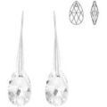 Boucles oreilles Sc Crystal BS010-SE003-CRYS Argent&eacute; Grenoble