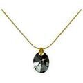 Collier Sc Crystal BS049-SN022-SINI Argent&eacute; Grenoble