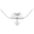 Colliers sur Grenoble : Collier Sc Crystal BS2175-CRYS Argent&eacute;