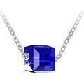 Collier Sc Crystal BS2509-SN032-MABL Argent&eacute; Grenoble