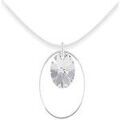Colliers sur Grenoble : Collier Sc Crystal BS2655-SN027-CRYS Argent&eacute;