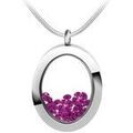Collier Sc Crystal B1522-ROSE
