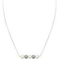 Collier Sc Crystal B2848 Argent&eacute; Grenoble