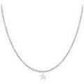Colliers sur Grenoble : Collier Sc Crystal B2382-ARGENT-10002-CRYS Argent&eacute;