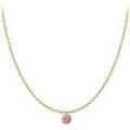 Collier Sc Crystal B2382-DORE-10001-ROSE Dor&eacute; Grenoble