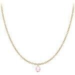 Collier Sc Crystal B2382-DORE-10003-ROSE Dor&eacute;