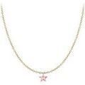 Collier Sc Crystal B2382-DORE-10002-ROSE Dor&eacute; Grenoble