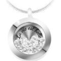 Collier Sc Crystal BS3255-CRYS Argent&eacute; Grenoble