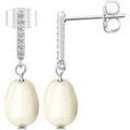 Boucles oreilles Sc Crystal B3057 Argent&eacute; Grenoble